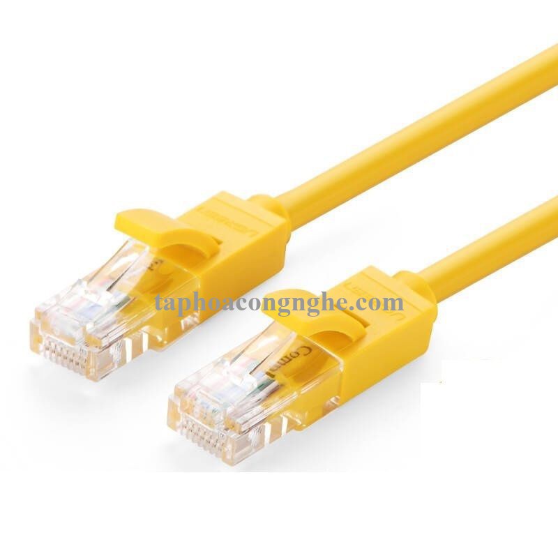 Ugreen 60815 15M màu Vàng Cáp mạng LAN CAT5E UTP NW103 30060815